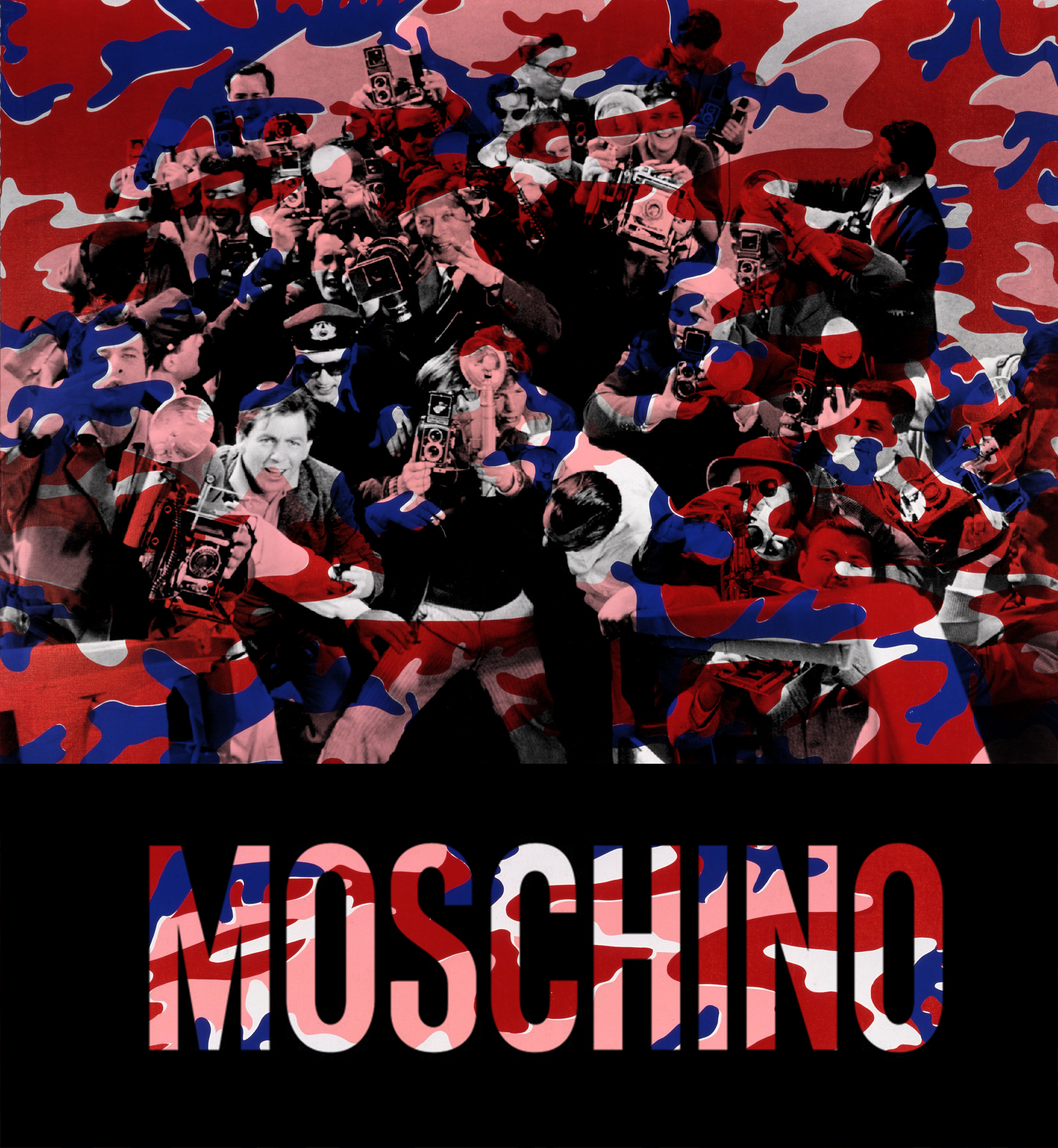 Paparazzi camo moschino 